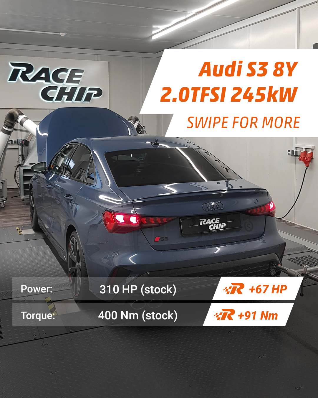 Audi S3 8Y 2.0TFSI 245kW 